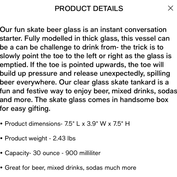 Huge beer glass - Picture 3 of 11